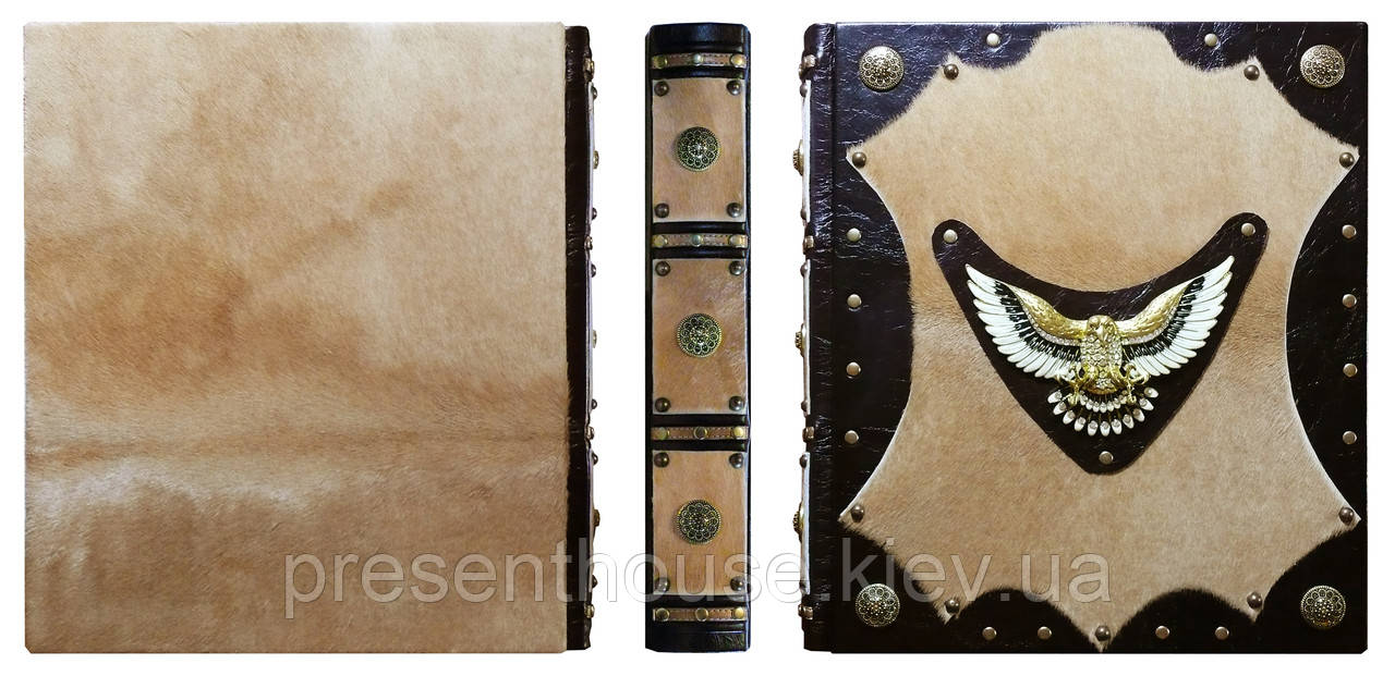 Книга шкіряна Курт Р. Блюхель "Полювання" (pony biondo) v, фото 1