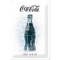 Табличка металлическая Coca-Cola - Ice | Nostalgic-Art 22278