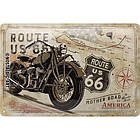 Табличка Nostalgic-Art Route 66 Bike Map (22279), фото 2