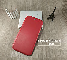 Чохол-книжка магнітний для Samsung Galaxy A10 (2019) A105 червона з візитницею
