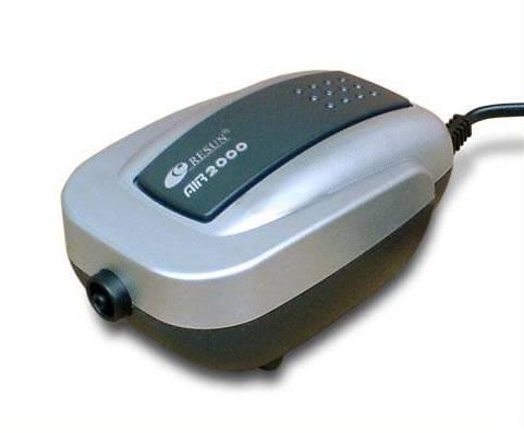 Одноканальний компресор для акваріума Resun Air 2000 (до 100 л)