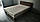 Ліжко Альянс Каміла 1,4 в оббивці під замш кольору мока з матрацом і підіймальним механізмом із ґудзиками, фото 3