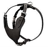 Шлейка из натуральной кожи для собак "Lockdog" размеры M L XL, фото 11
