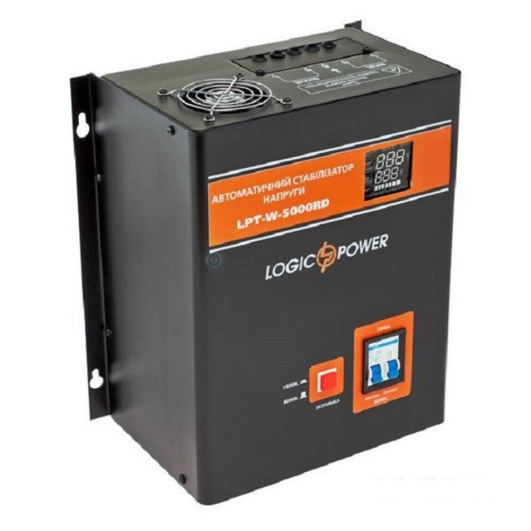 Стабілізатор напруги LogicPower LPT-5000RD BLACK (3500W)