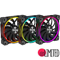 Вентилятори 120 мм Alpenfohn Wing Boost 3 ARGB High Speed PWM Triple (84000000163)