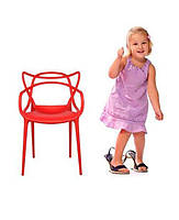 Дитяче крісло Bari Kids Masters Chair біле, Philippe Starck, фото 7