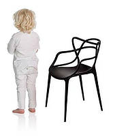 Дитяче крісло Bari Kids Masters Chair біле, дизайн Philippe Starck, фото 9
