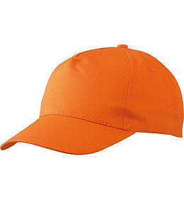 Кепка однотонна Помаранчевий