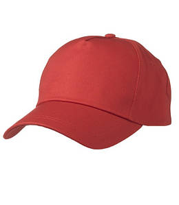 Кепка однотонна Світло Червоний