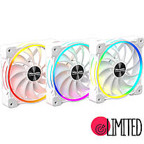 Вентилятори 120 мм Alpenfohn Wing Boost 3 ARGB High Speed PWM Triple (84000000165)