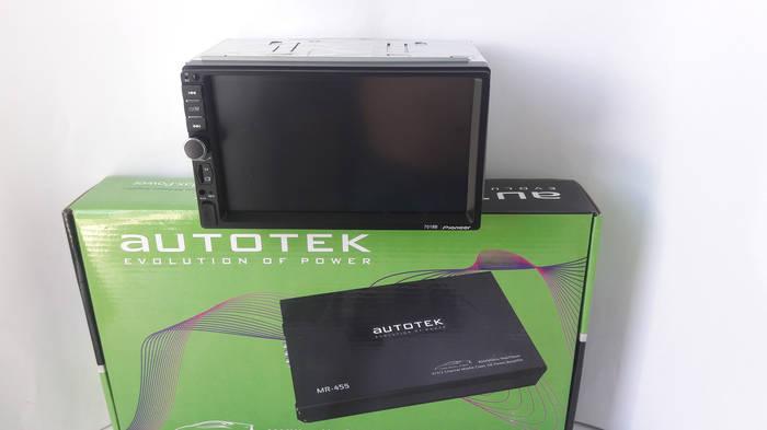 Автомагнитола 2din 2 дин Пионер 7018 BT сенсор7" магнітола магнітофон а ...
