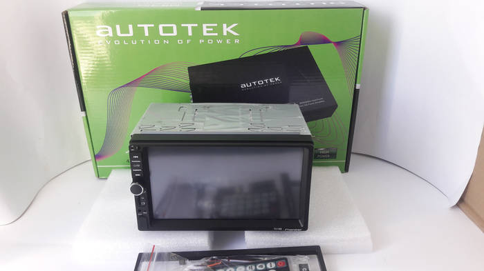 Автомагнитола 2din 2 дин Пионер 7018 BT сенсор7" магнітола магнітофон а ...