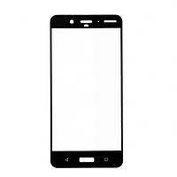 Захисне скло 2,5D Full Cover для Nokia 8 (black silk)