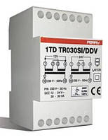 Трансформатор 230/24/12 VAC, 30 Вт, на DIN-рейку