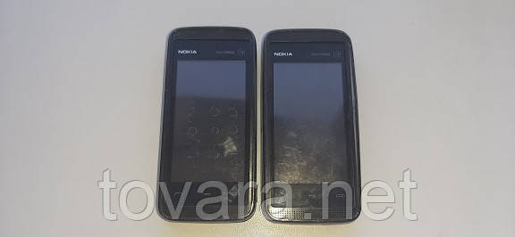 Мобільний телефон 2 шт. Nokia 5530 Black-red № 91009