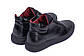 Чоловічі зимові шкіряні черевики ZG black Premium Quality чорні, фото 6