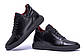 Чоловічі зимові шкіряні черевики ZG black Premium Quality чорні, фото 2