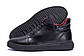 Чоловічі зимові шкіряні черевики ZG black Premium Quality чорні, фото 3