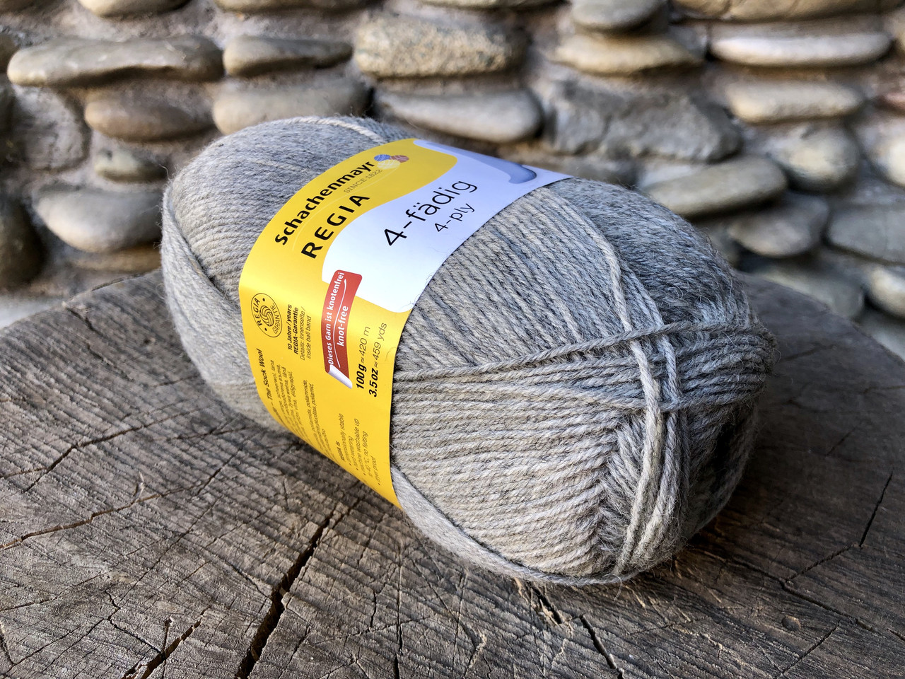 Однотонна носкова пряжа Regia 4-fadig 100 g, фото 1