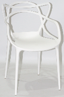 Дитяче крісло Bari Kids Masters Chair біле, дизайн Philippe Starck, фото 5