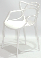 Дитяче крісло Bari Kids Masters Chair біле, Philippe Starck, фото 2