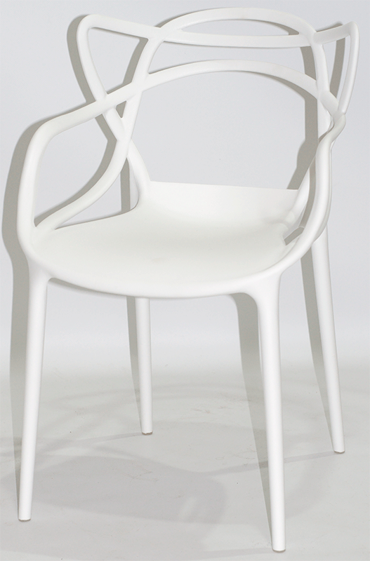 Дитяче крісло Bari Kids Masters Chair біле, дизайн Philippe Starck