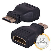 Переходник HDMI (f) MiniHDMI (m)