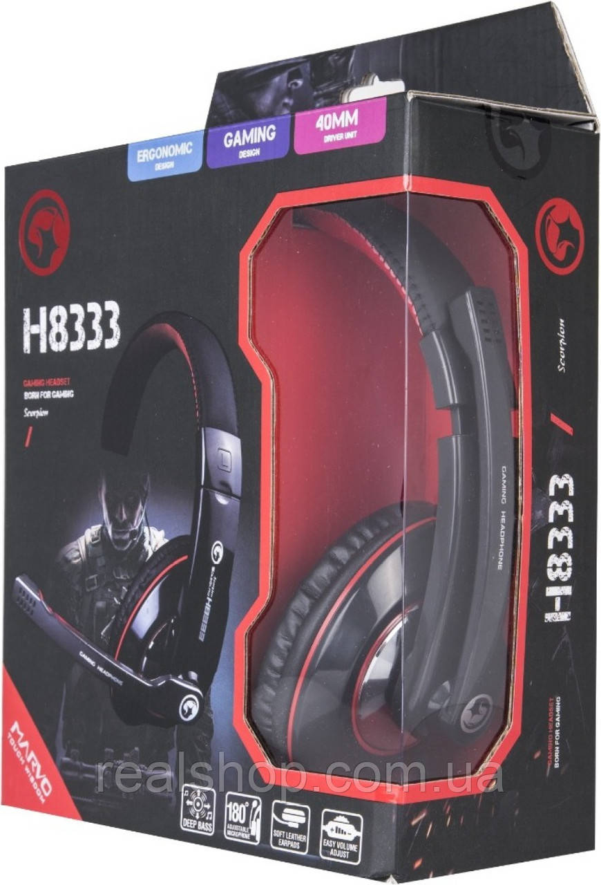 Ігрова гарнітура MARVO H8333