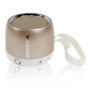 Портативна акустична Bluetooth колонка Hopestar H17 Gold