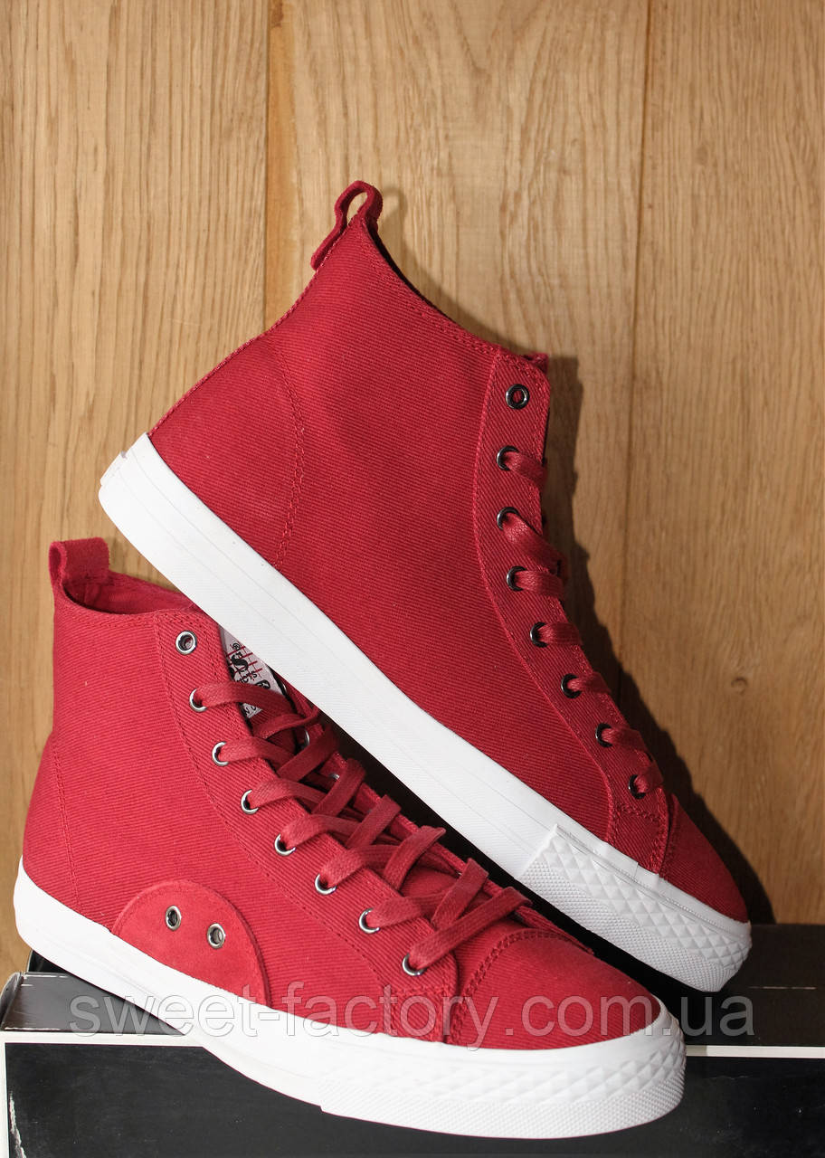 Кеди Guess Red multi fabric Perio