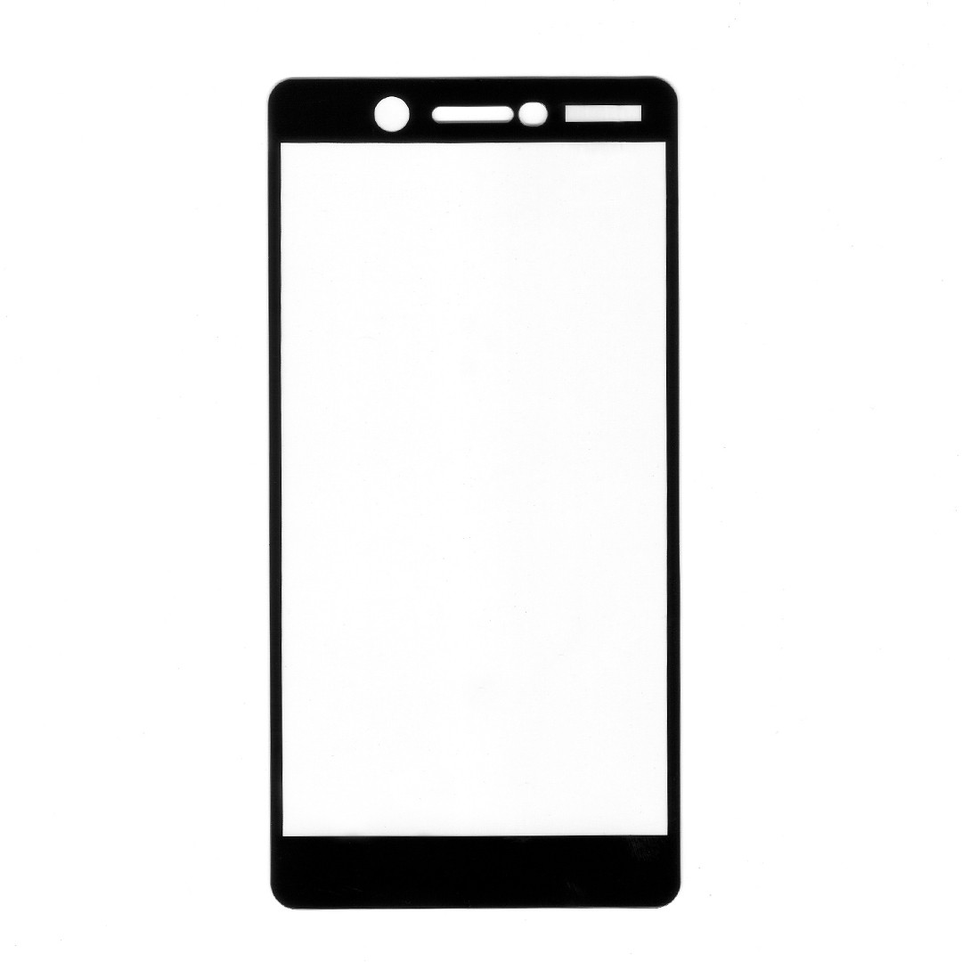 Захисне скло 2,5D для Nokia 7 (black silk)