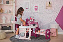 Ігровий Центр для догляду за лялькою Прованс на 18 аксесуарів Baby Nurse Smoby 220349, фото 3
