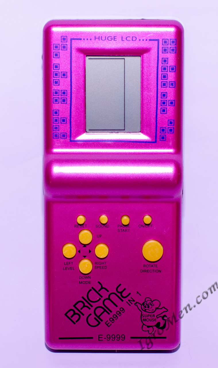 Тетріс 9999 (рожевий, металік)