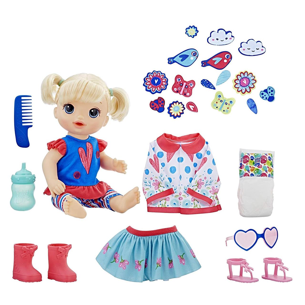 Лялька Baby Alive пупс з набором одягу Так Багато Стилів So Many Styles Baby