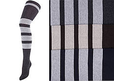 Дитячі трикотажні колготки в смужку 150-152 розмір