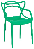 Дитяче крісло Bari Kids Masters Chair зелене 47, дизайн Philippe Starck, фото 3