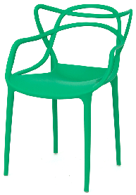 Дитяче крісло Bari Kids Masters Chair зелене 47, дизайн Philippe Starck