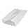 Паперовий пакет з прозорою вставкою білий 240х120х50/40 мм (56), фото 3