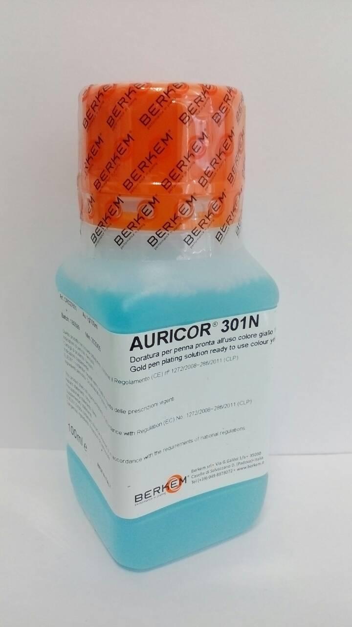 Розчин для золочення олівець Auricor 306N,14/1N, BERKEM 1ml