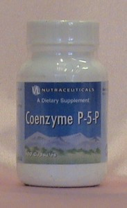 B6 — Кофермент P 5 P/Coenzyme P-5-P Природна форма піредоксину (коензим P-5-P) 100 капсул, фото 1