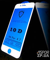 Захисне скло Apple iPhone 6- 10D білий
