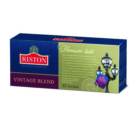 Чай чорний Ристон Вінтаж Бленд 25 х 2 г, фото 1
