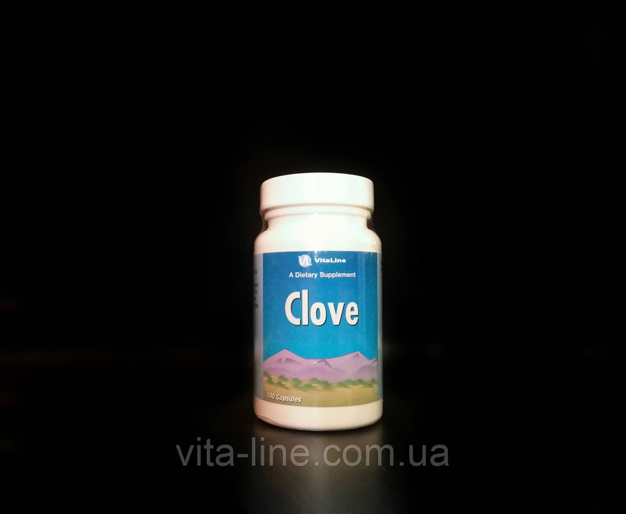Гвоздика / Clove Виталайн / VitaLine препарат с антисептическим и антипаразитарным действием 100 капсул - фото 1 - id-p1039586378