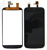 Оригінальний дисплей (модуль) + тачскрін (сенсор) Nokia 1 Dual Sim | TA-1047 | TA-1060 (чорний колір)