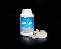 Ливер Райт (Гепатопротектор) / Liver Right ВитаЛайн / VitaLine Комплекс для печени 100 таблеток