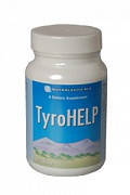 Тирохелп/TyroHelp ВітаЛайн/VitaLine Натуральний препарат для щитоподібної залози 90 капсул