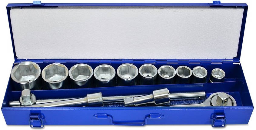 Набір головок Technics з комплектуючими 14 шт (52-110), фото 1