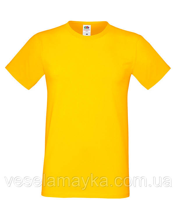 Жовта чоловіча футболка (Преміум)