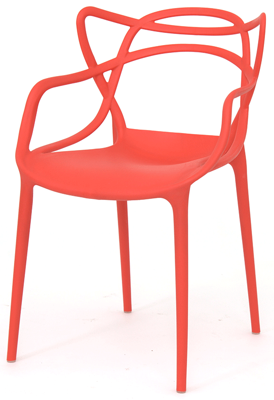 Дитяче крісло Bari Kids Masters Chair червоний 05, дизайн Philippe Starck