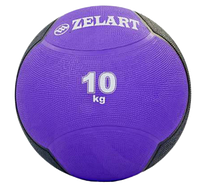 Медбол Zelart Medicine Ball 10 кг твердый резиновый (FI-5121-10)